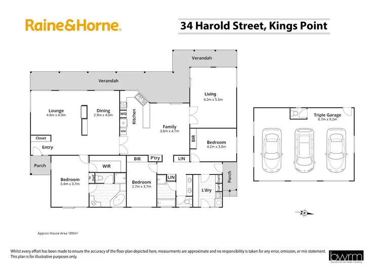 Floorplan of Homely house listing, 34 Harold Street, Kings Point NSW 2539