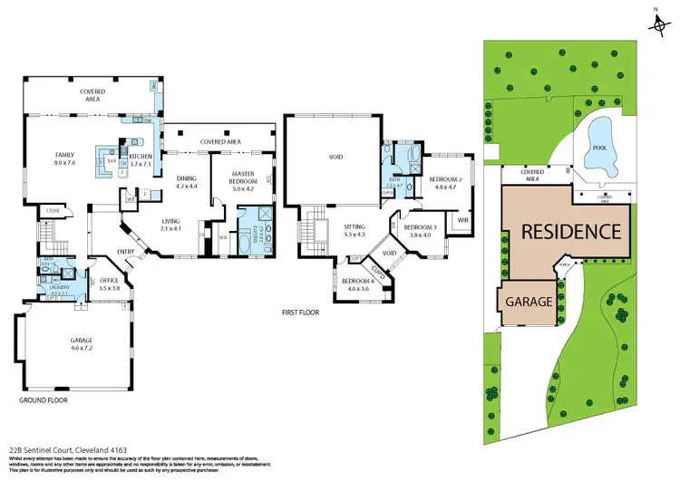 Floorplan of Homely house listing, 22B Sentinel Court, Raby Bay QLD 4163