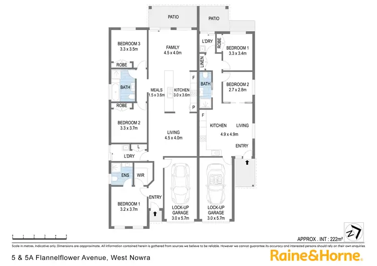 Floorplan of Homely house listing, 5 & 5A Flannelflower Avenue, West Nowra NSW 2541
