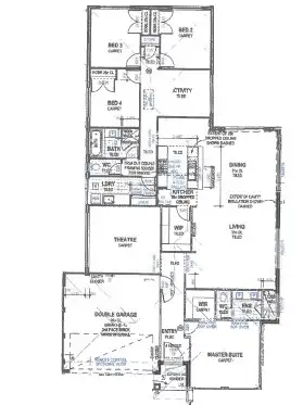 Floorplan of Homely house listing, 21 Tinspar Avenue, Whitby WA 6123