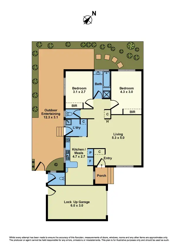 Floorplan of Homely unit listing, 4/63 Melbourne Road, Williamstown VIC 3016