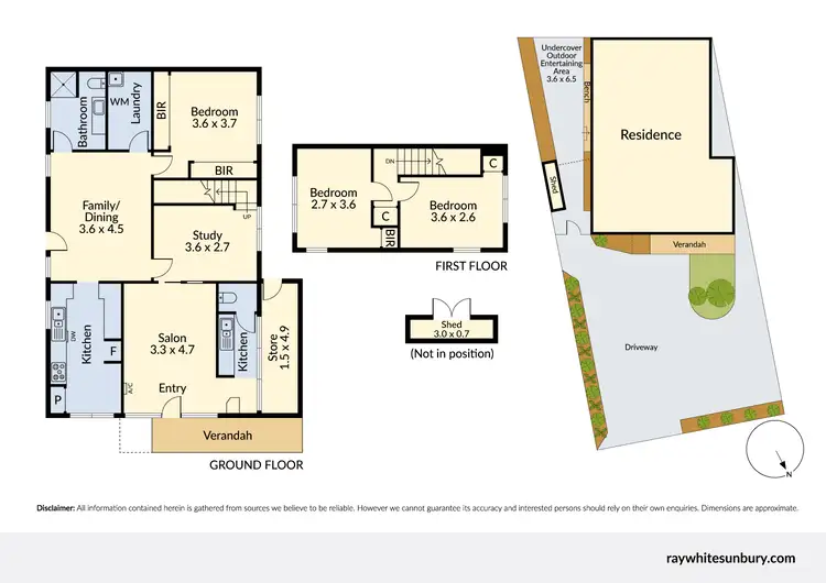 Floorplan of Homely house listing, 17 Melba Avenue, Sunbury VIC 3429