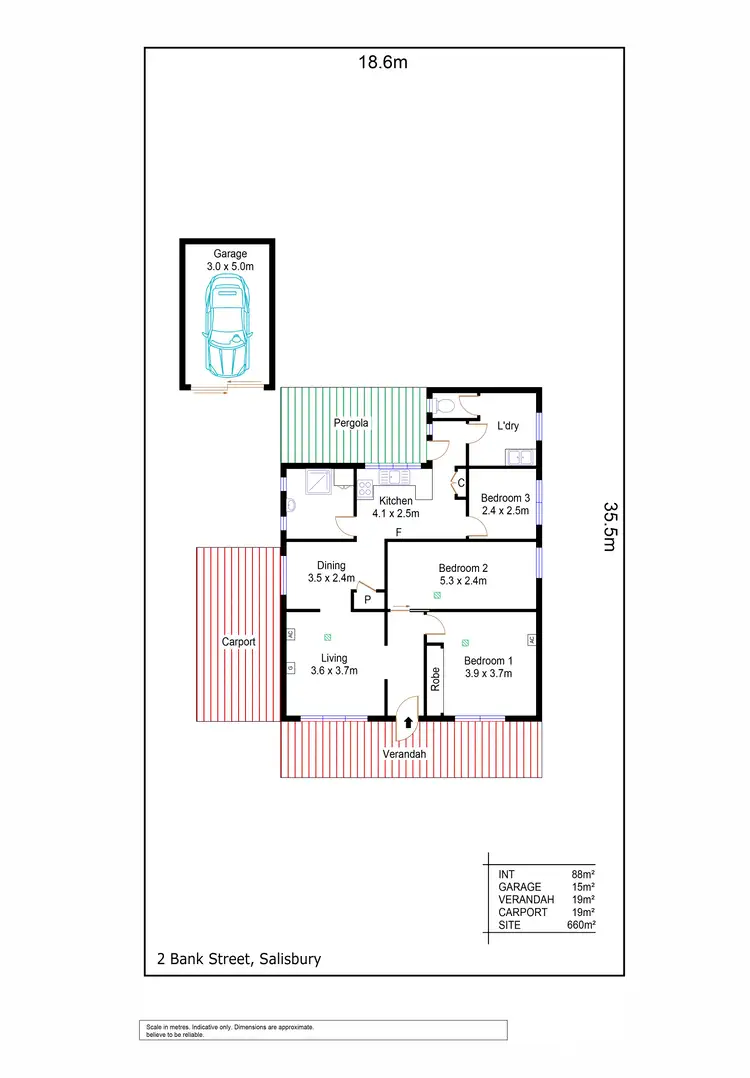 Floorplan of Homely house listing, 2 Banks Street, Salisbury SA 5108