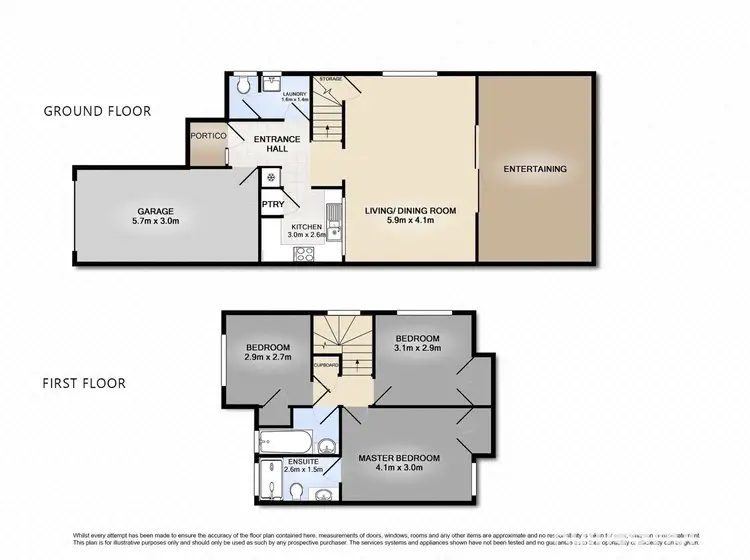 Floorplan of Homely townhouse listing, 33/36 ALBERT STREET, Waterford QLD 4133