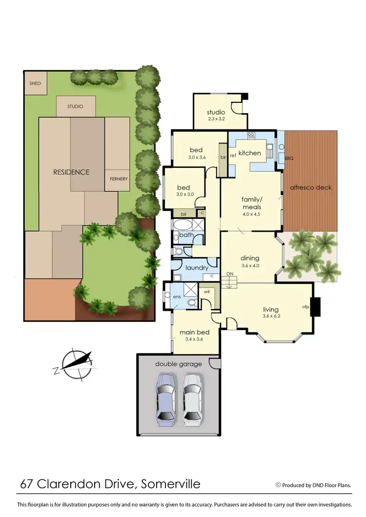 Floorplan of Homely house listing, 67 Clarendon Drive, Somerville VIC 3912