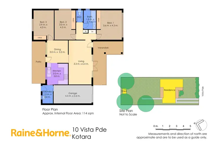 Floorplan of Homely house listing, 10 Vista Parade, Kotara NSW 2289