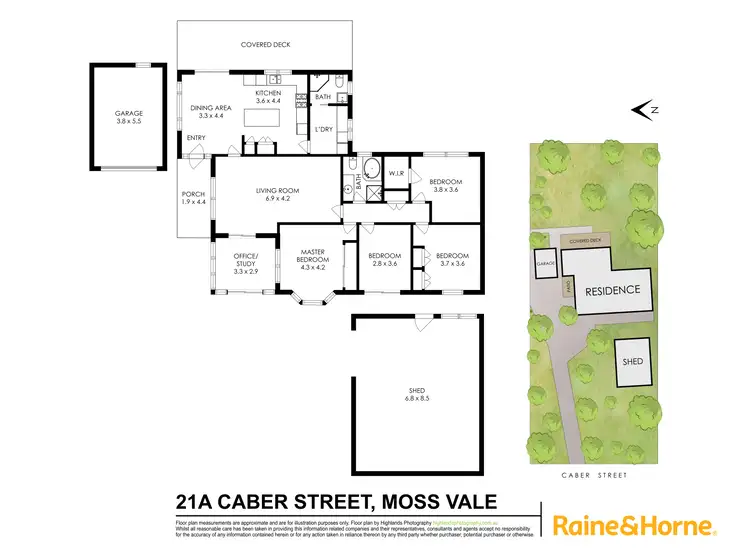 Floorplan of Homely house listing, 21A Caber Street, Moss Vale NSW 2577