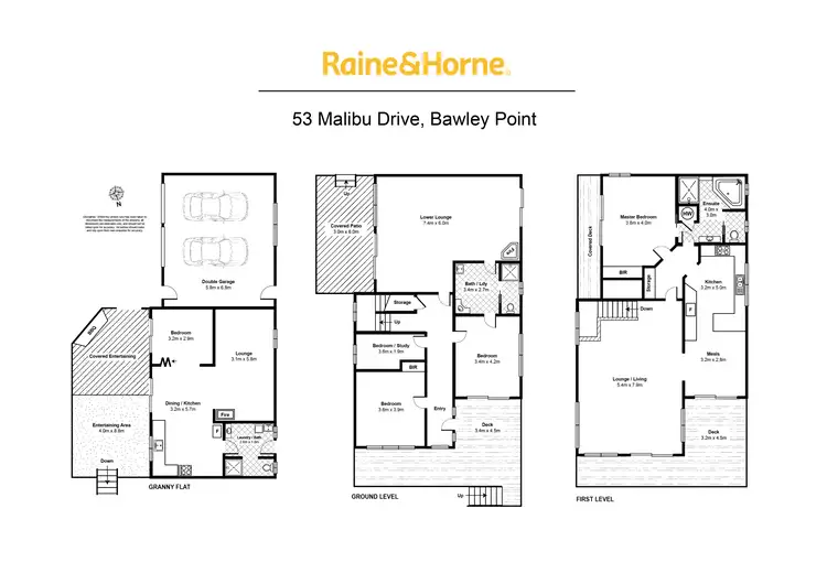 Floorplan of Homely house listing, 53 Malibu Drive, Bawley Point NSW 2539
