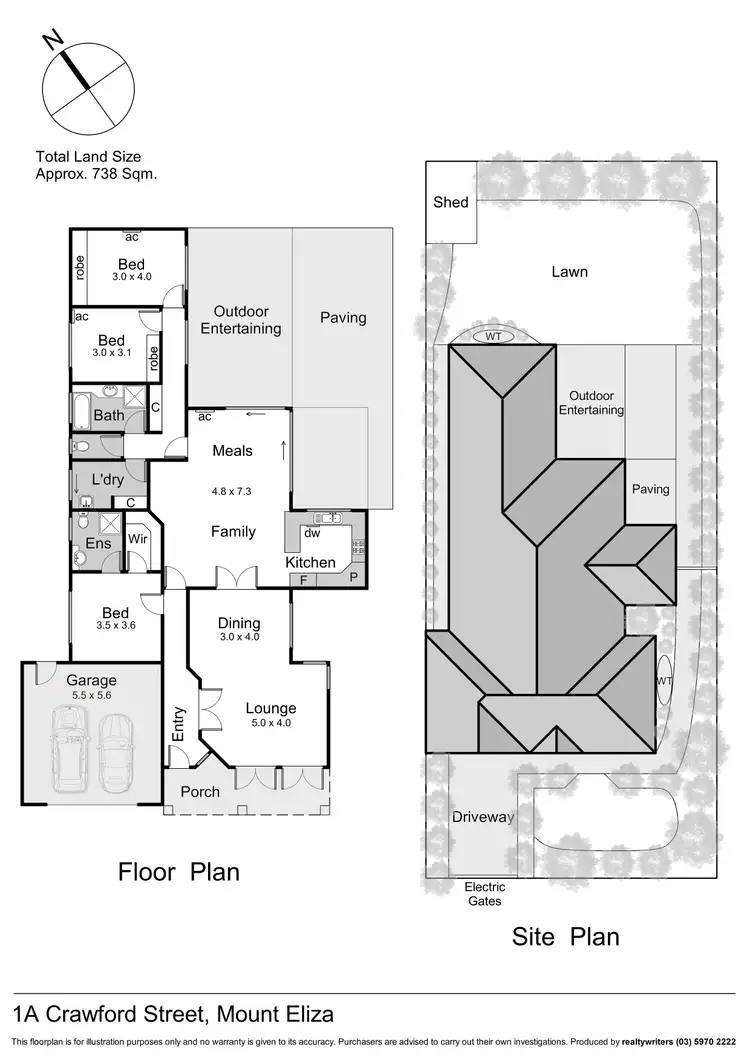 Floorplan of Homely house listing, 1A Crawford Street, Mount Eliza VIC 3930