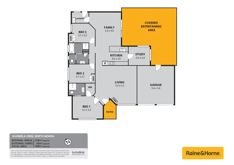 Floorplan of Homely house listing, 19 Kareela Crescent, North Nowra NSW 2541