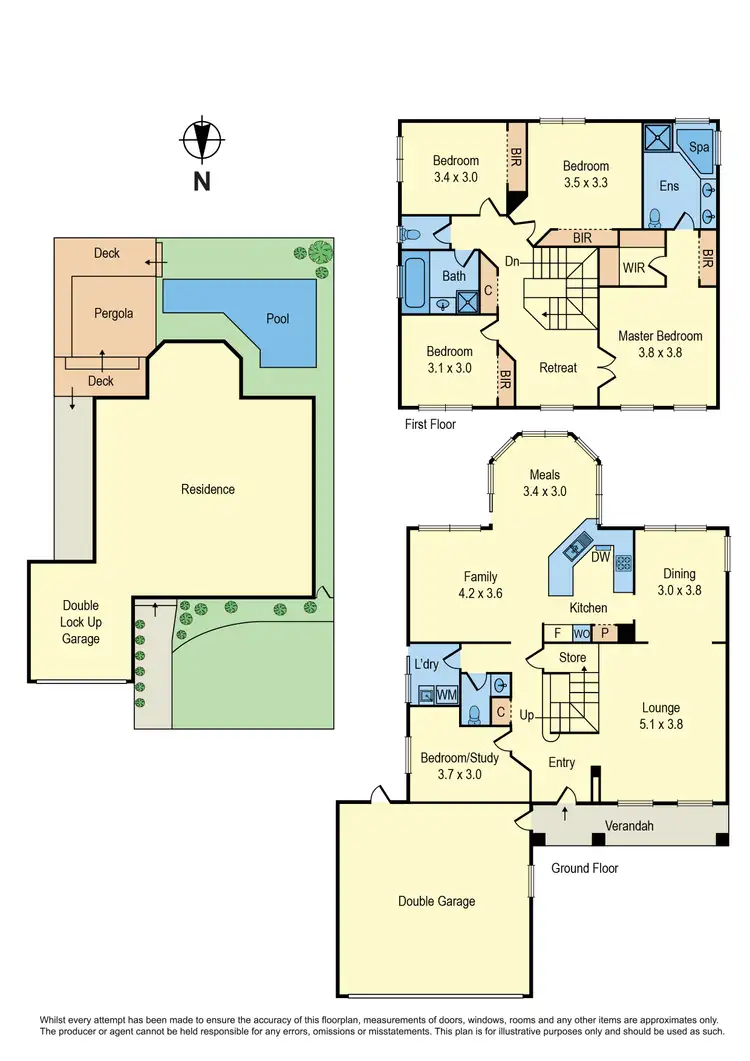 Floorplan of Homely house listing, 10 Baltusrol Circuit, Heatherton VIC 3202