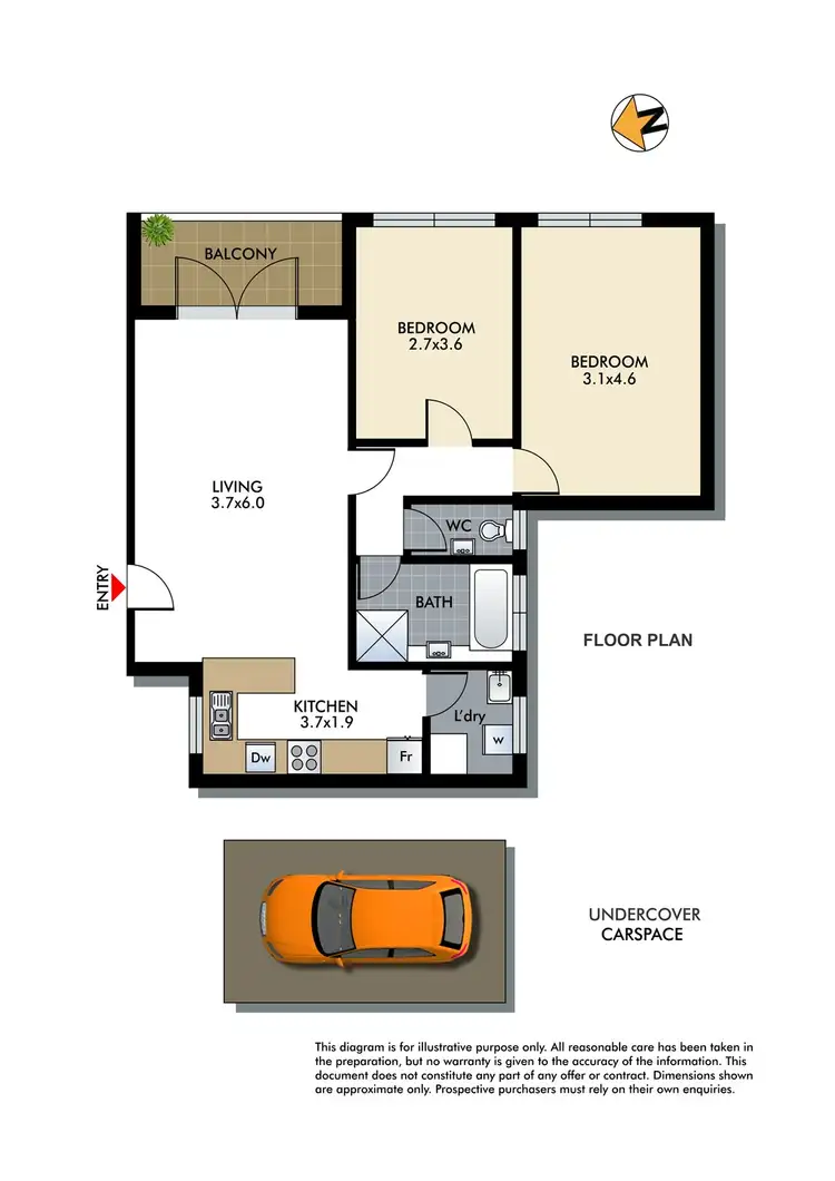 Floorplan of Homely apartment listing, 7/67 Oceanview Avenue,, Dover Heights NSW 2030