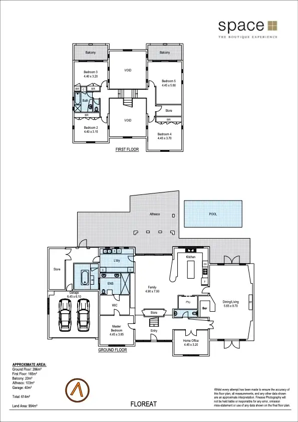 Floorplan of Homely house listing, 32 Glengariff Drive, Floreat WA 6014
