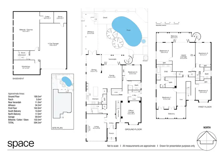 Floorplan of Homely house listing, 34 Boscombe Avenue, City Beach WA 6015