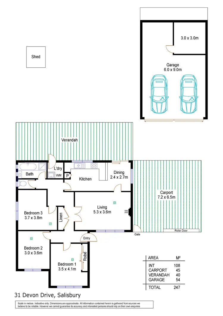 Floorplan of Homely house listing, 31 Devon Drive, Salisbury SA 5108