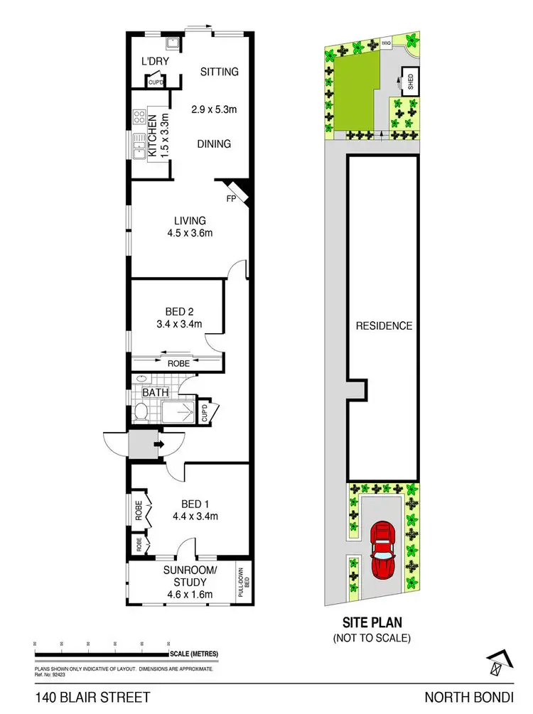 Floorplan of Homely house listing, 140 Blair Street, North Bondi NSW 2026