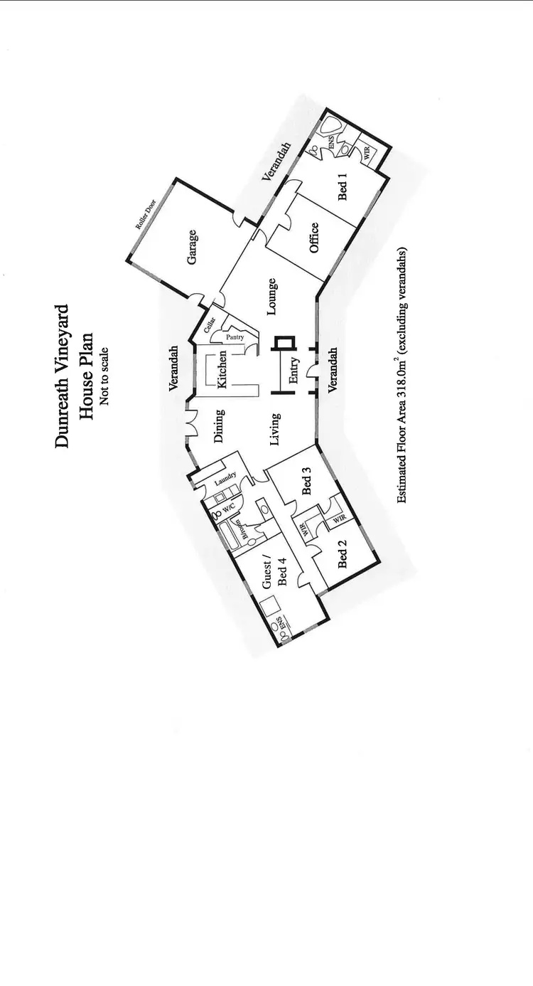 Floorplan of Homely rural property listing, 1859 Langhorne Creek Road, Langhorne Creek SA 5255