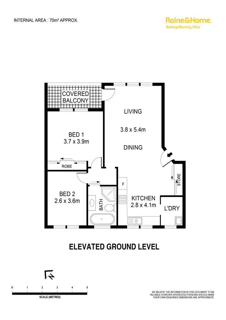 Floorplan of Homely apartment listing, 4/18 Albyn Street, Bexley NSW 2207