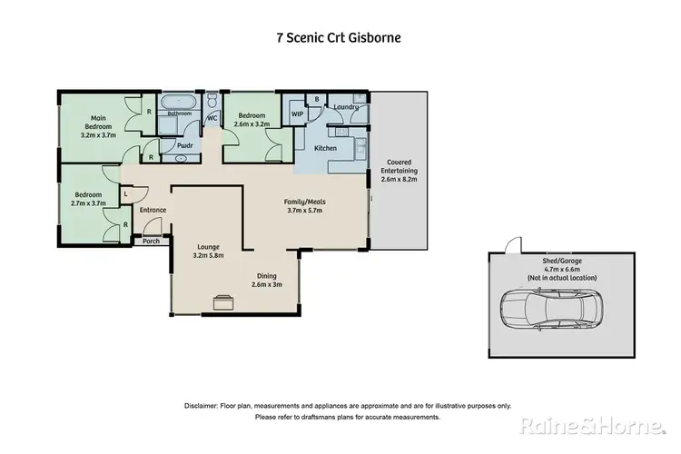 Floorplan of Homely house listing, 7 Scenic Court, Gisborne VIC 3437