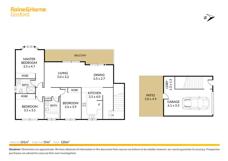 Floorplan of Homely townhouse listing, 13/219 Brisbane Water Drive, Point Clare NSW 2250