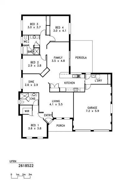 Floorplan of Homely house listing, Address available on request