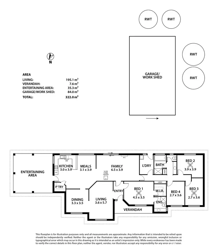 Floorplan of Homely house listing, 10 Graham Court, Strathalbyn SA 5255