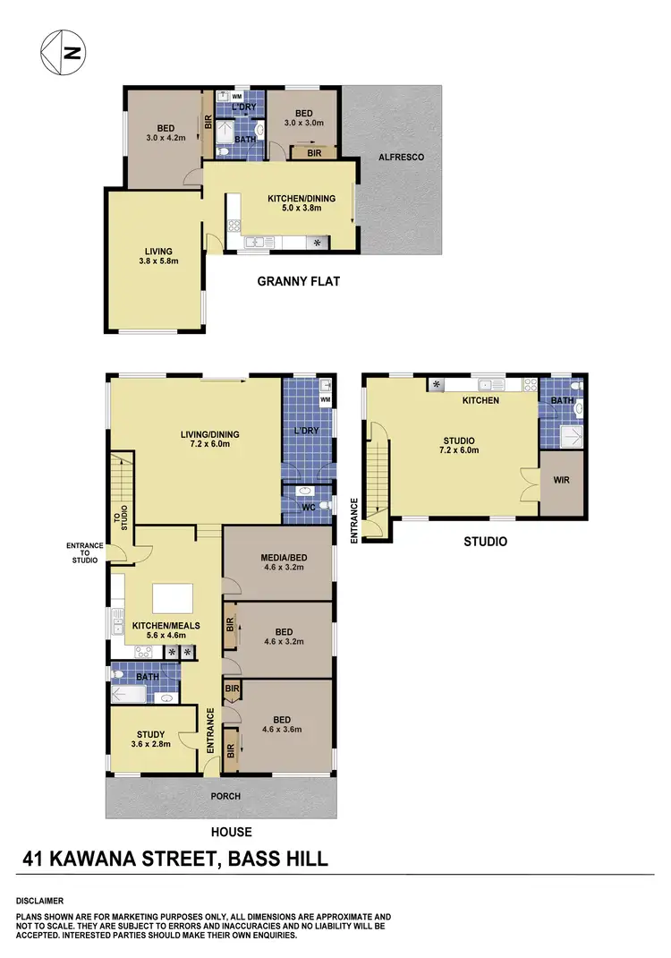 Floorplan of Homely house listing, 41 Kawana Street, Bass Hill NSW 2197