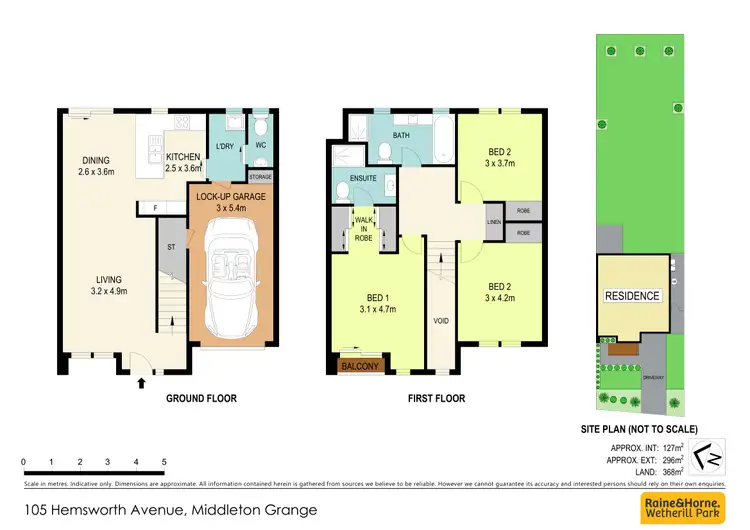 Floorplan of Homely house listing, 105 Hemsworth Avenue, Middleton Grange NSW 2171