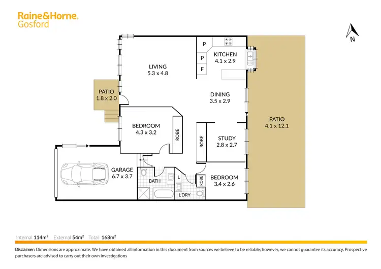 Floorplan of Homely townhouse listing, 8/15a Narara Creek Road, Narara NSW 2250