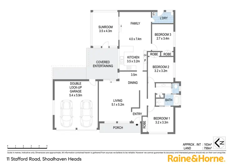 Floorplan of Homely house listing, 11 Stafford Road, Shoalhaven Heads NSW 2535