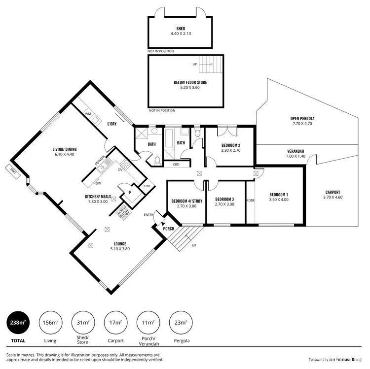 Floorplan of Homely house listing, 39 Suzanne Avenue, Morphett Vale SA 5162
