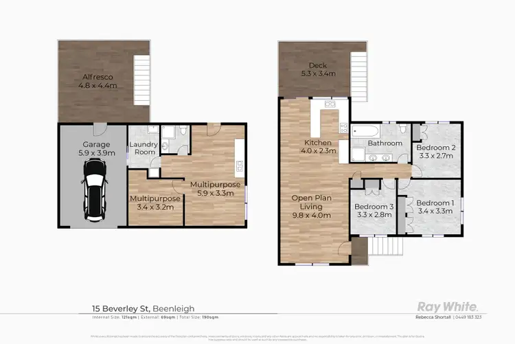 Floorplan of Homely house listing, 15 Beverley Street, Beenleigh QLD 4207