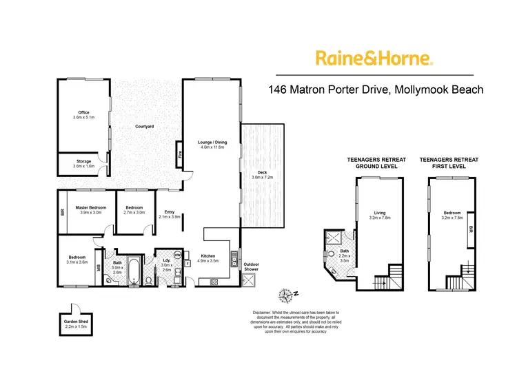 Floorplan of Homely flat listing, 146 Matron Porter Drive, Mollymook Beach NSW 2539