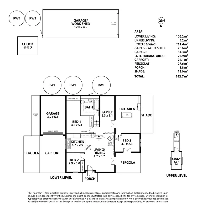 Floorplan of Homely house listing, 66 Sandergrove Road, Strathalbyn SA 5255
