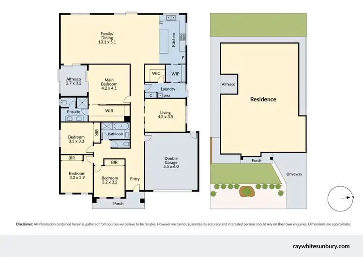 Floorplan of Homely house listing, 112 Madisons Avenue, Diggers Rest VIC 3427