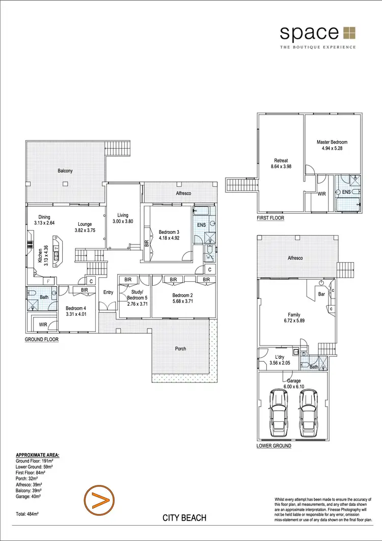 Floorplan of Homely house listing, 6 Tarongo Way, City Beach WA 6015