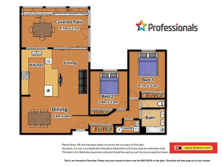 Floorplan of Homely apartment listing, 313/2-10 Greenslopes Street, Cairns North QLD 4870
