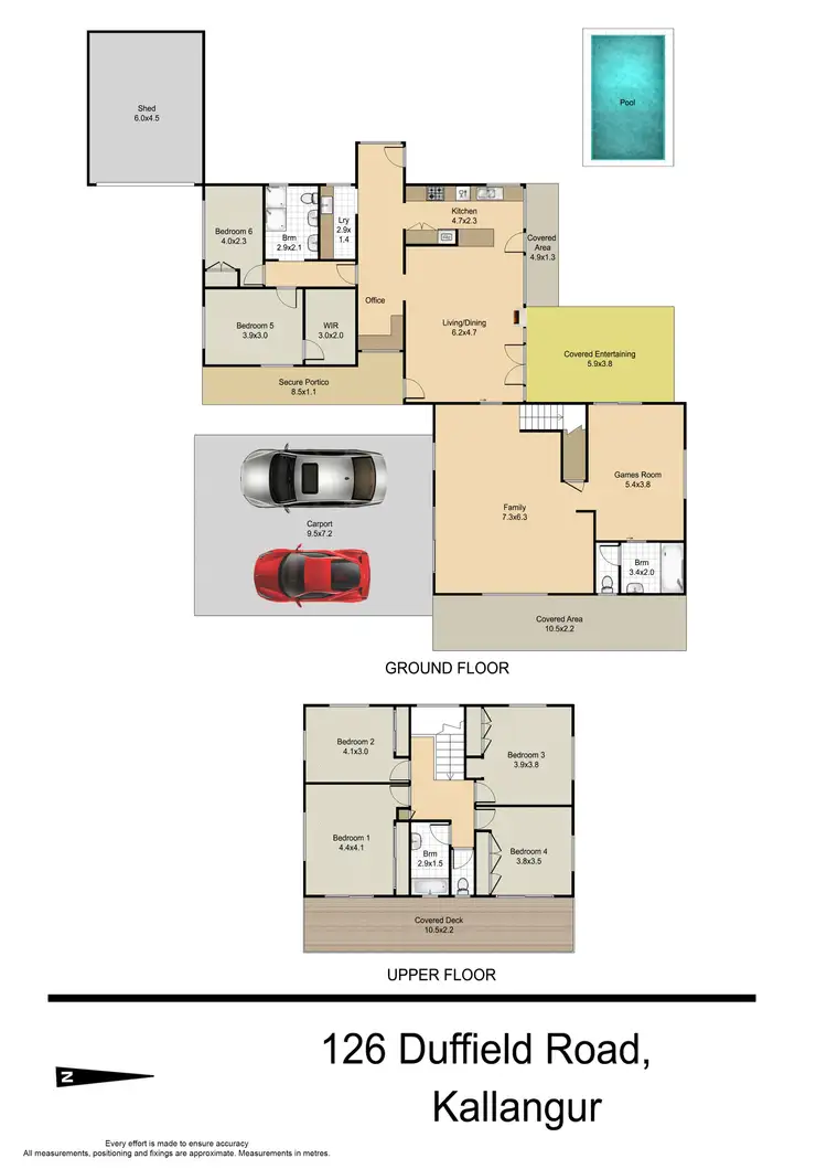 Floorplan of Homely house listing, 126 Duffield Road, Kallangur QLD 4503