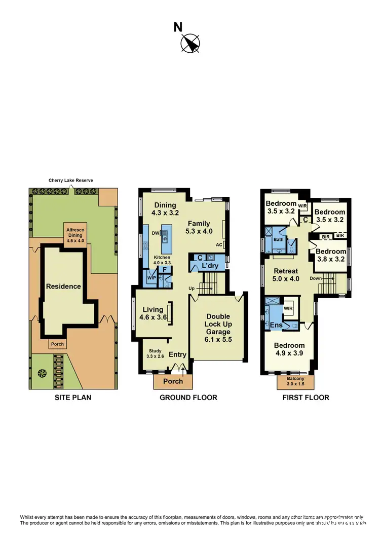 Floorplan of Homely house listing, 80 McIntyre Drive, Altona VIC 3018