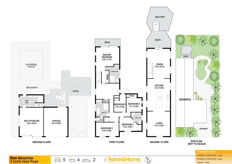 Floorplan of Homely house listing, 3 North Head Road, New Brighton NSW 2483