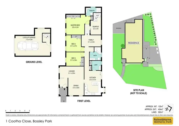 Floorplan of Homely house listing, 1 Cootha Close, Bossley Park NSW 2176