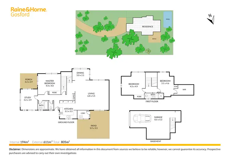 Floorplan of Homely house listing, 3 Cape Street South, Gosford NSW 2250
