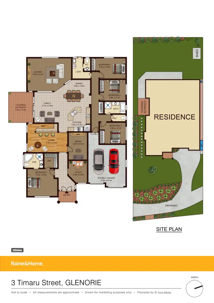 Floorplan of Homely house listing, 3 Timaru Street, Glenorie NSW 2157