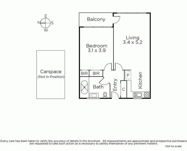 Floorplan of Homely apartment listing, 5/8 Brook Street, Hawthorn VIC 3122