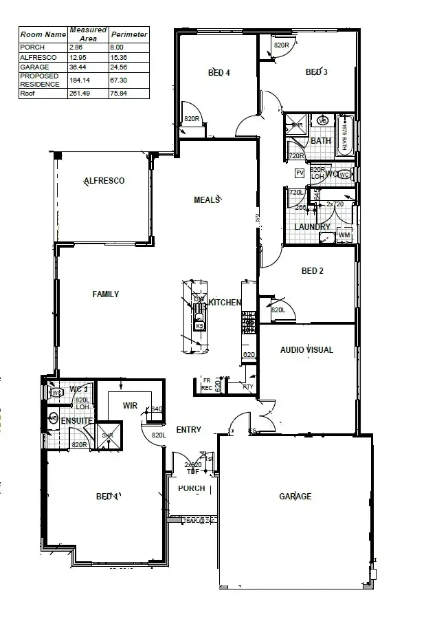 Floorplan of Homely house listing, 26 Ballawarra Avenue, Byford WA 6122