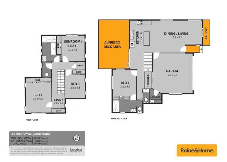 Floorplan of Homely semi-detached listing, 3/5 Morrow Street, Gerringong NSW 2534