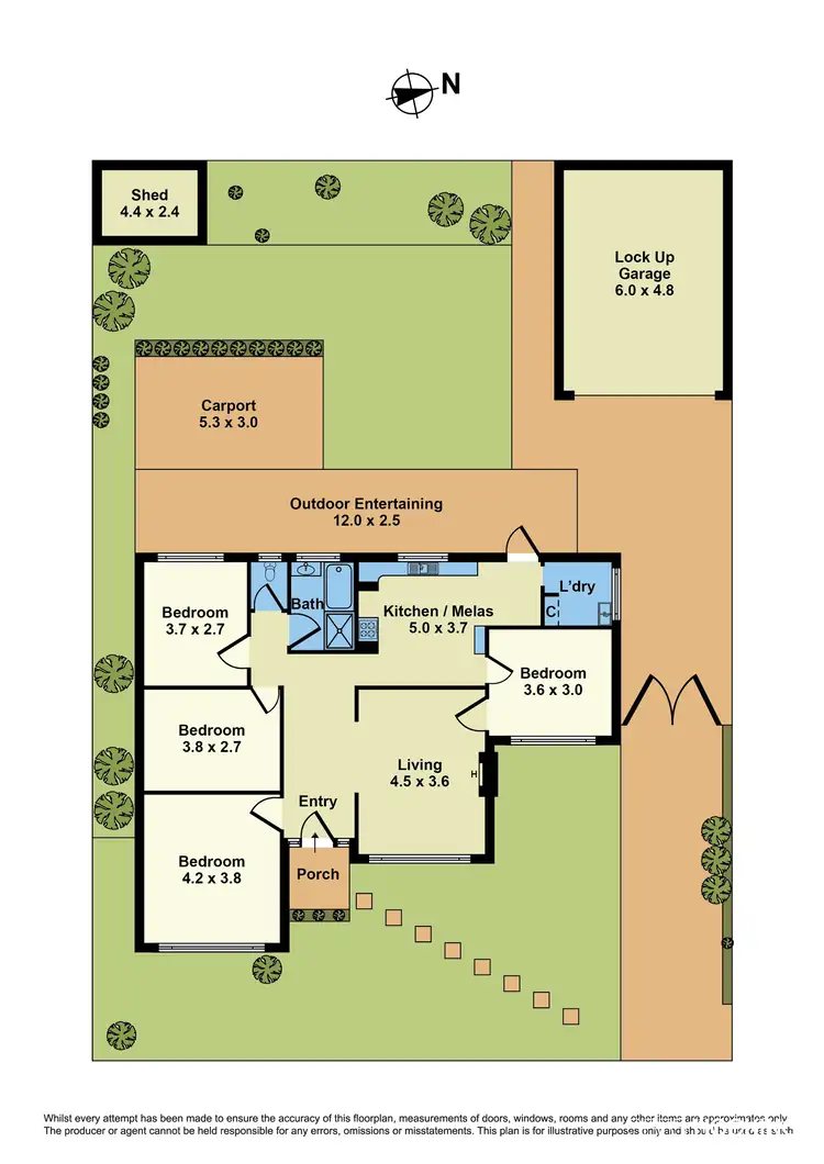 Floorplan of Homely house listing, 11 Revo Street, Newport VIC 3015