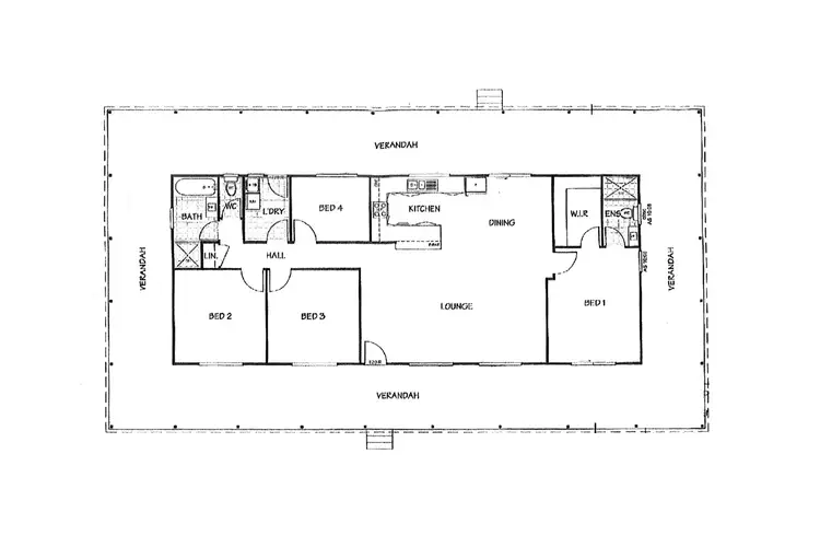 Floorplan of Homely rural property listing, 2509 Werris Creek Road, Werris Creek NSW 2341