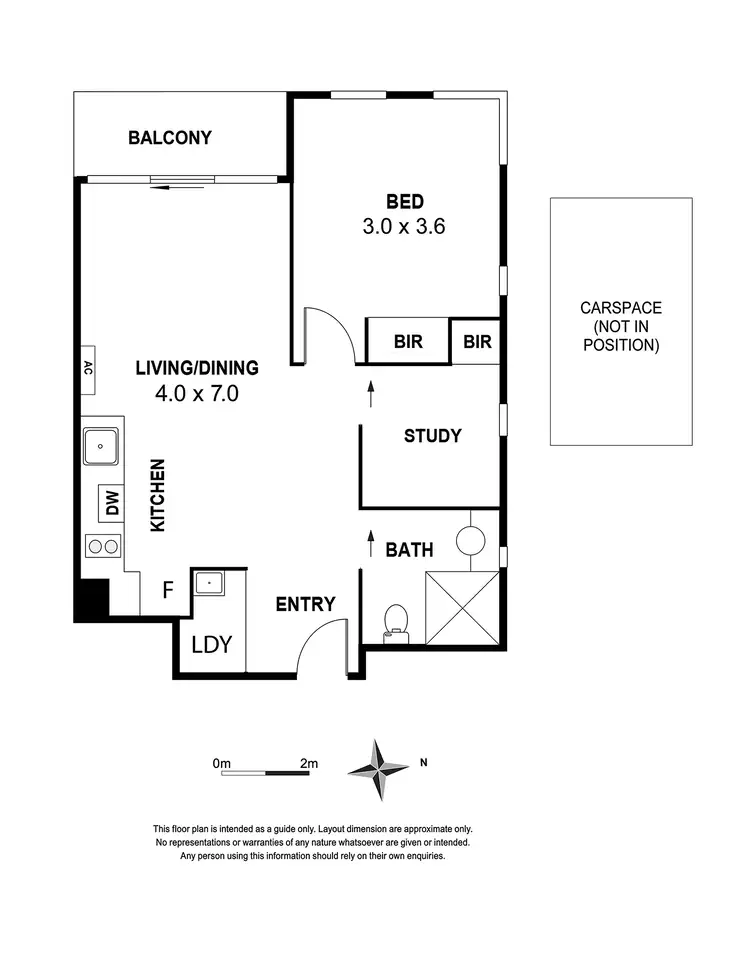 Floorplan of Homely apartment listing, 302/112 Keppel Street, Carlton VIC 3053