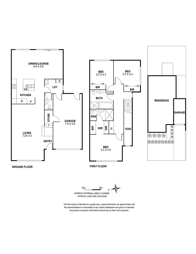 Floorplan of Homely house listing, 11 Brunton Crescent, Mulgrave VIC 3170